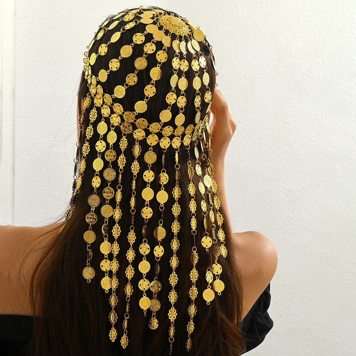 Ethnic Fashion Co In - 보헤미안 민족 합금 술 여성의 머리