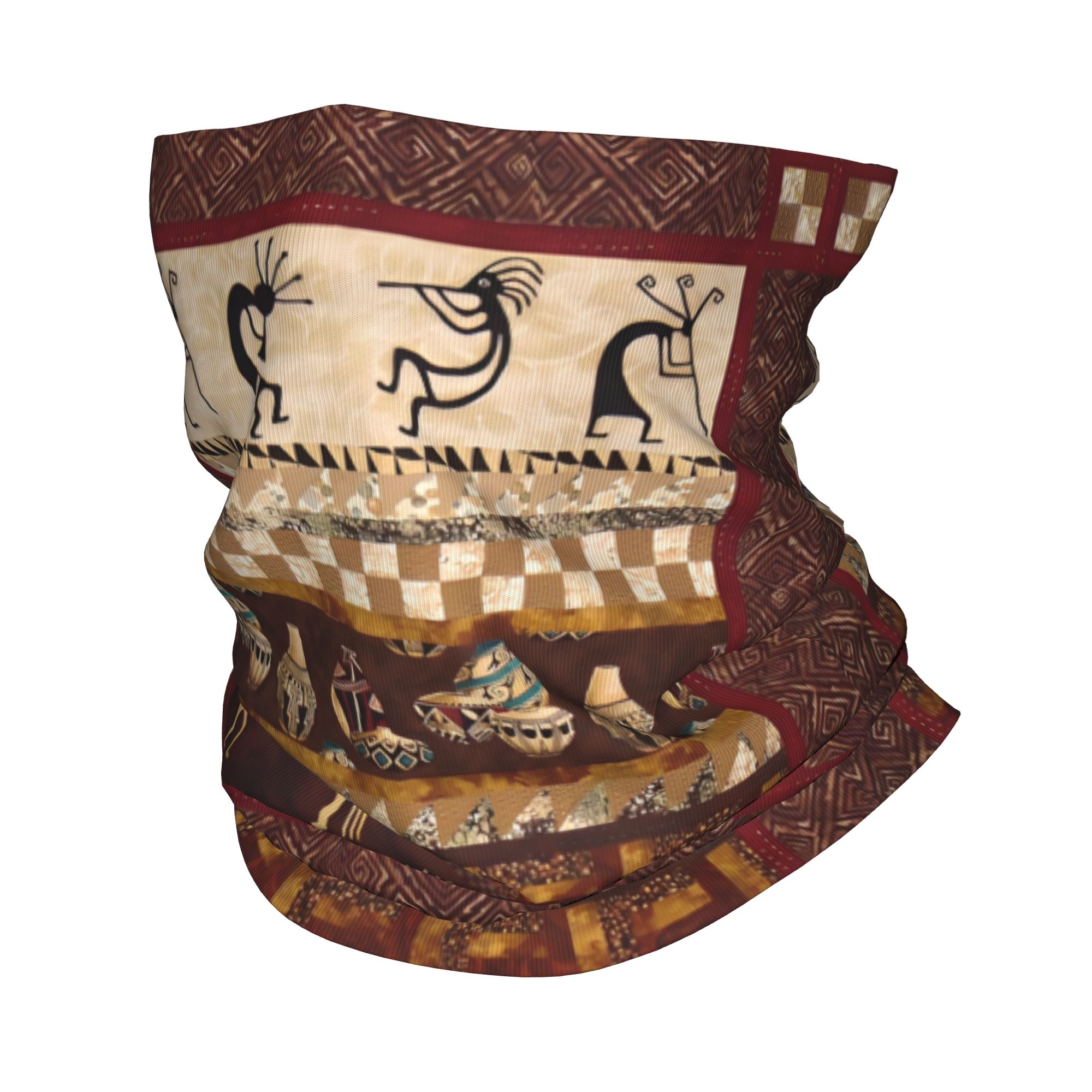 Custom Kokopelli Winter Headba - Ethnic Fashion Design 리뷰 및 가격