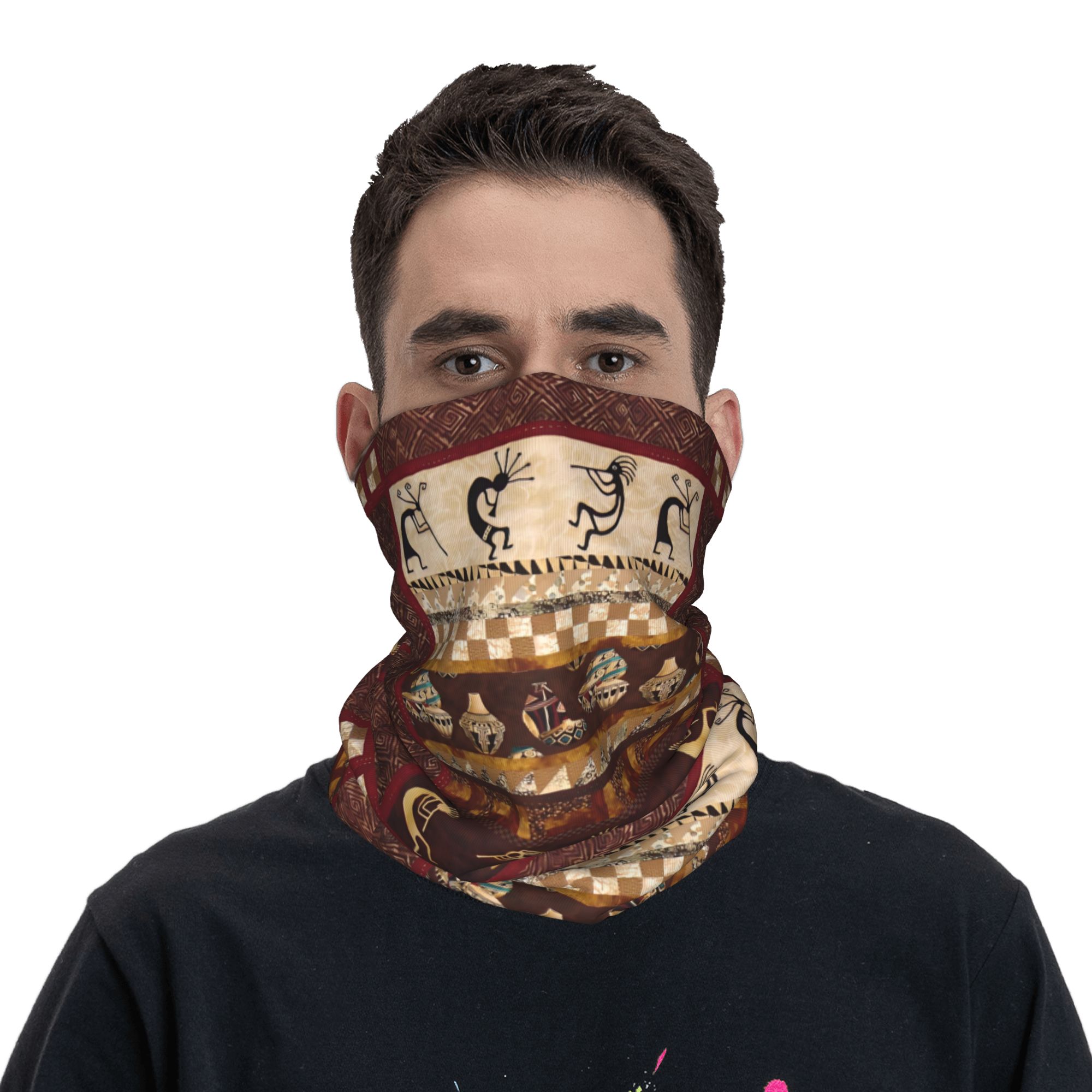 Custom Kokopelli Winter Headba - Ethnic Fashion Design 리뷰 및 가격
