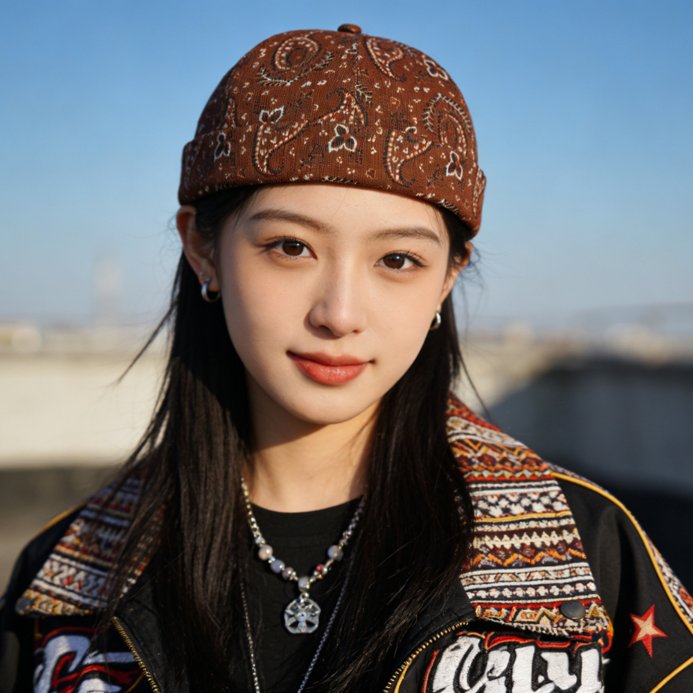 레트로 페이즐리 야피 구아피 모자 여성 민족 스타일 패 - Go Ethnic Fashion 리뷰 및 가격