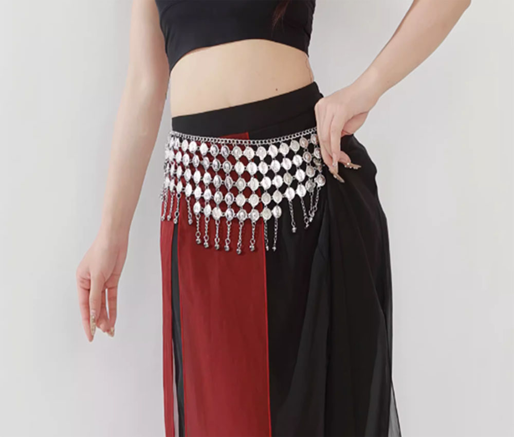 여성용 합금 동전 술 허리 체인, 에스닉 섹시한 배꼽  - Ethnic Fashion Co In 리뷰 및 가격