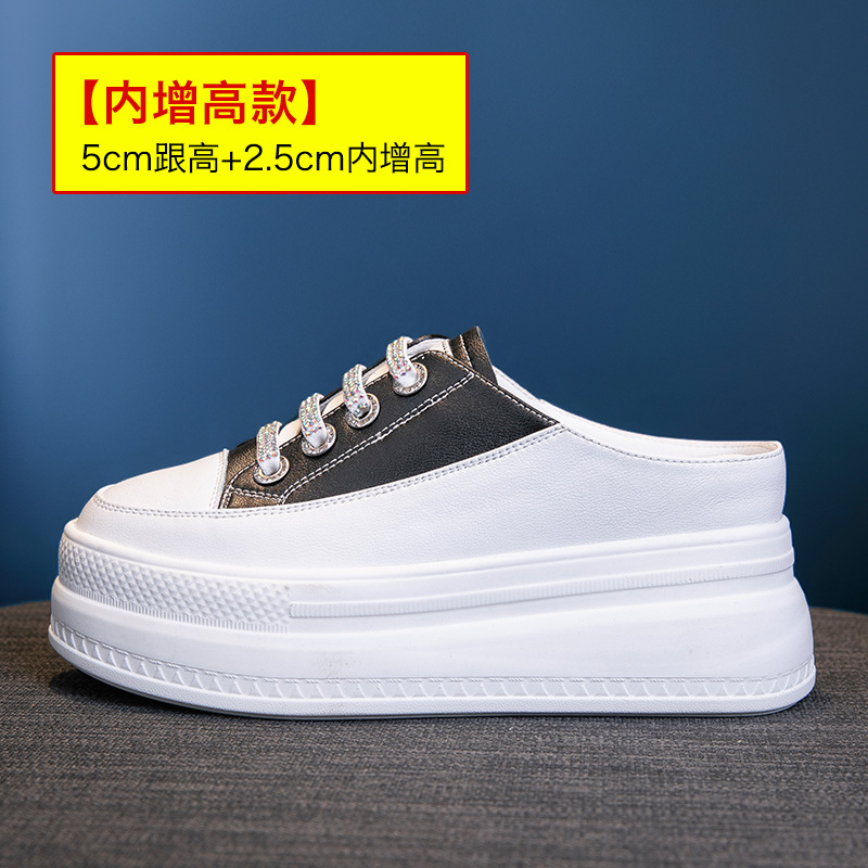 패션 8.5cm 천연 가죽 여성 슬리퍼 여름 신발 플랫 - Ethnic Modern Fashion 리뷰 및 가격